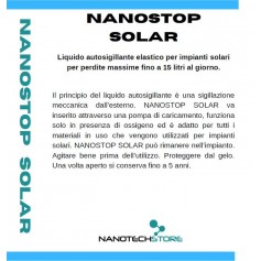 NANOSTOP SOLAR liquido sigilla perdite pannelli solari 1 lt